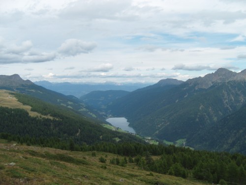 H�hensicht auf den See